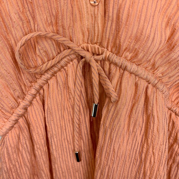 MINKPINK Nerang mini dress tie waist puff sleeves size small - Picture 10 of 12